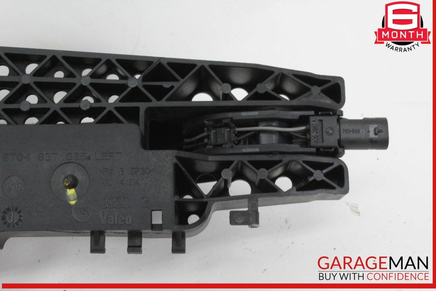 09-16 Audi A4 A5 Front Left Driver Side Exterior Door Handle Black 8T0837885 OEM