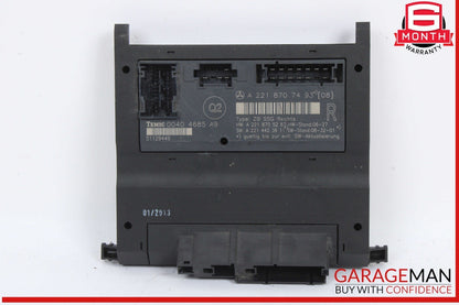 07-13 Mercedes W221 S550 Front Right Under Seat Control Module 2218707493 OEM