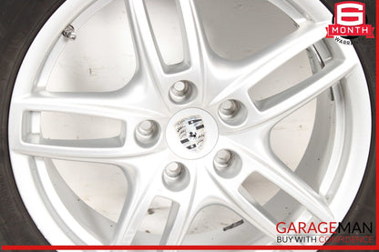 11-18 Porsche Cayenne 958 8.5Jx19 19" R19 Wheel Tire Rim Silver 7P5601025A