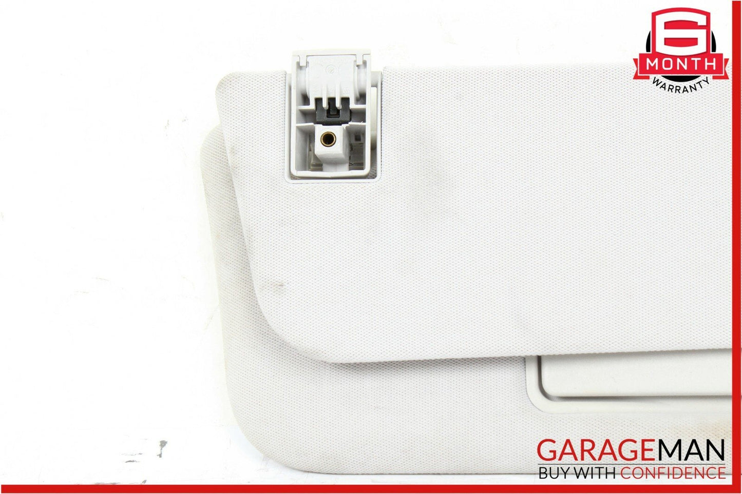 07-09 Mercedes W211 E350 E550 Front Right Sunvisor Sun Visor Shade Suede Gray