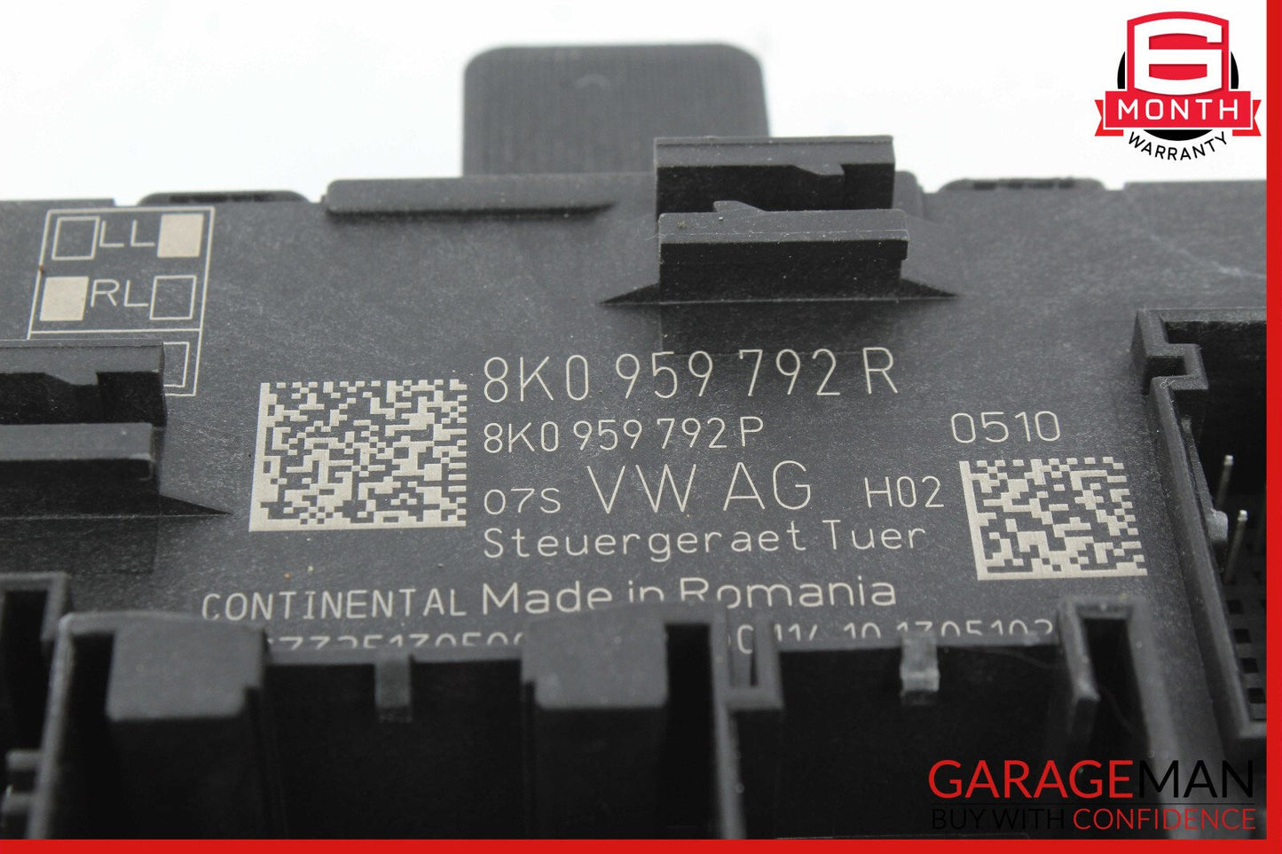 13-17 Audi Q5 Front Right Door Control Module 8K0959792 OEM