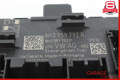13-17 Audi Q5 Front Right Door Control Module 8K0959792 OEM