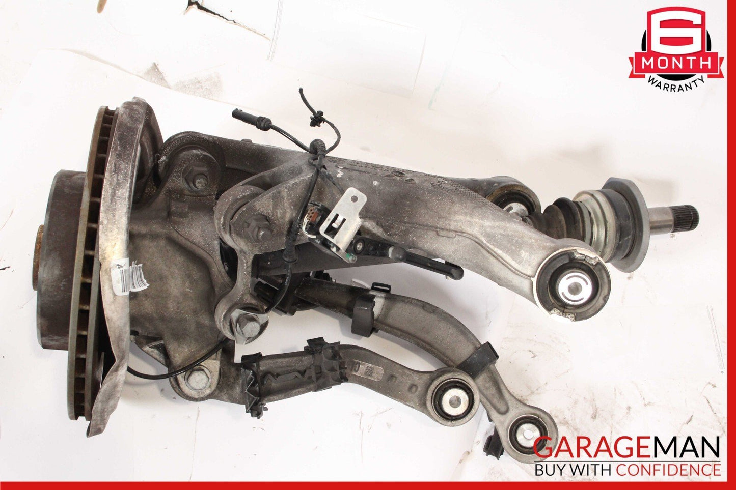13-19 BMW F06 650i 4.4L Rear Left Side Wheel Spindle Knuckle Hub CV Shaft Assy