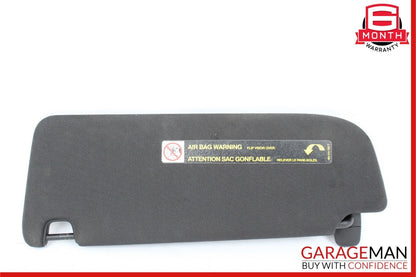 12-16 Audi A6 A7 Front Right Passenger Side Sunvisor Sun Visor Shade Cover Black