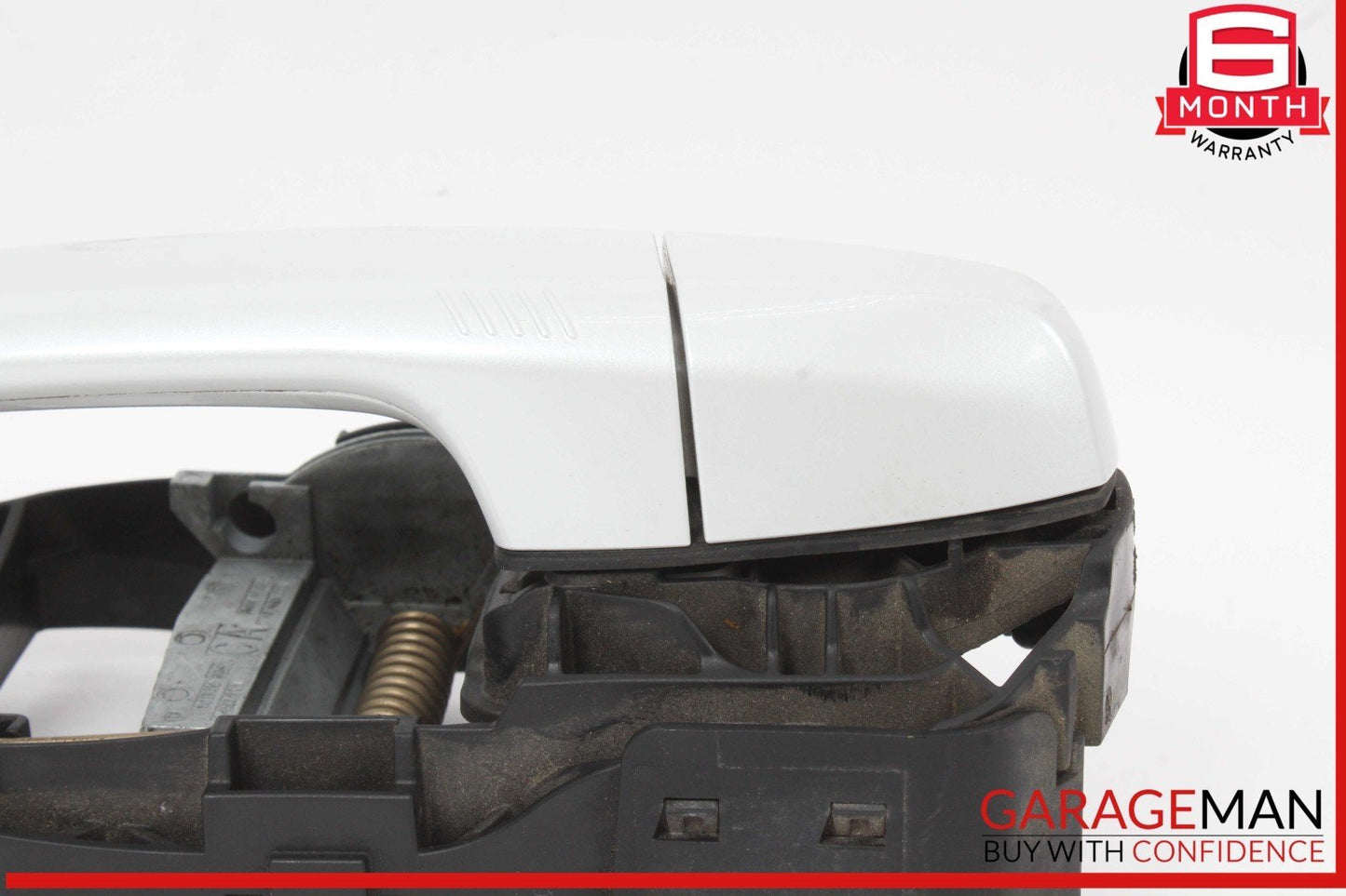 14-18 BMW X5 X6 Rear Right Passenger Side Exterior Door Handle White OEM