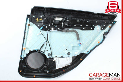 08-14 Mercedes W204 C250 C300 C350 Rear Left Side Interior Door Trim Panel Black