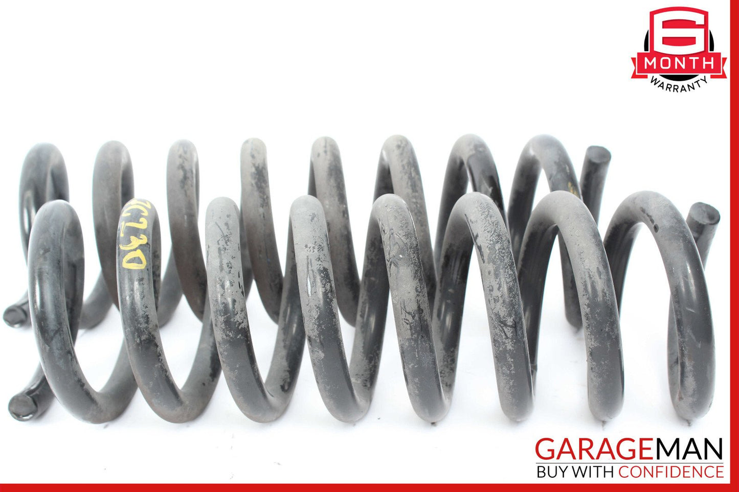 01-07 Mercedes W203 C230 Rear Left & Right Shock Absorber Coil Spring Set of 2