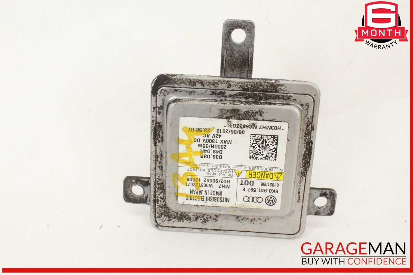 2013-2017 Audi A4 Xenon HID Headlight Ballast Control Module 8K0941597E Genuine