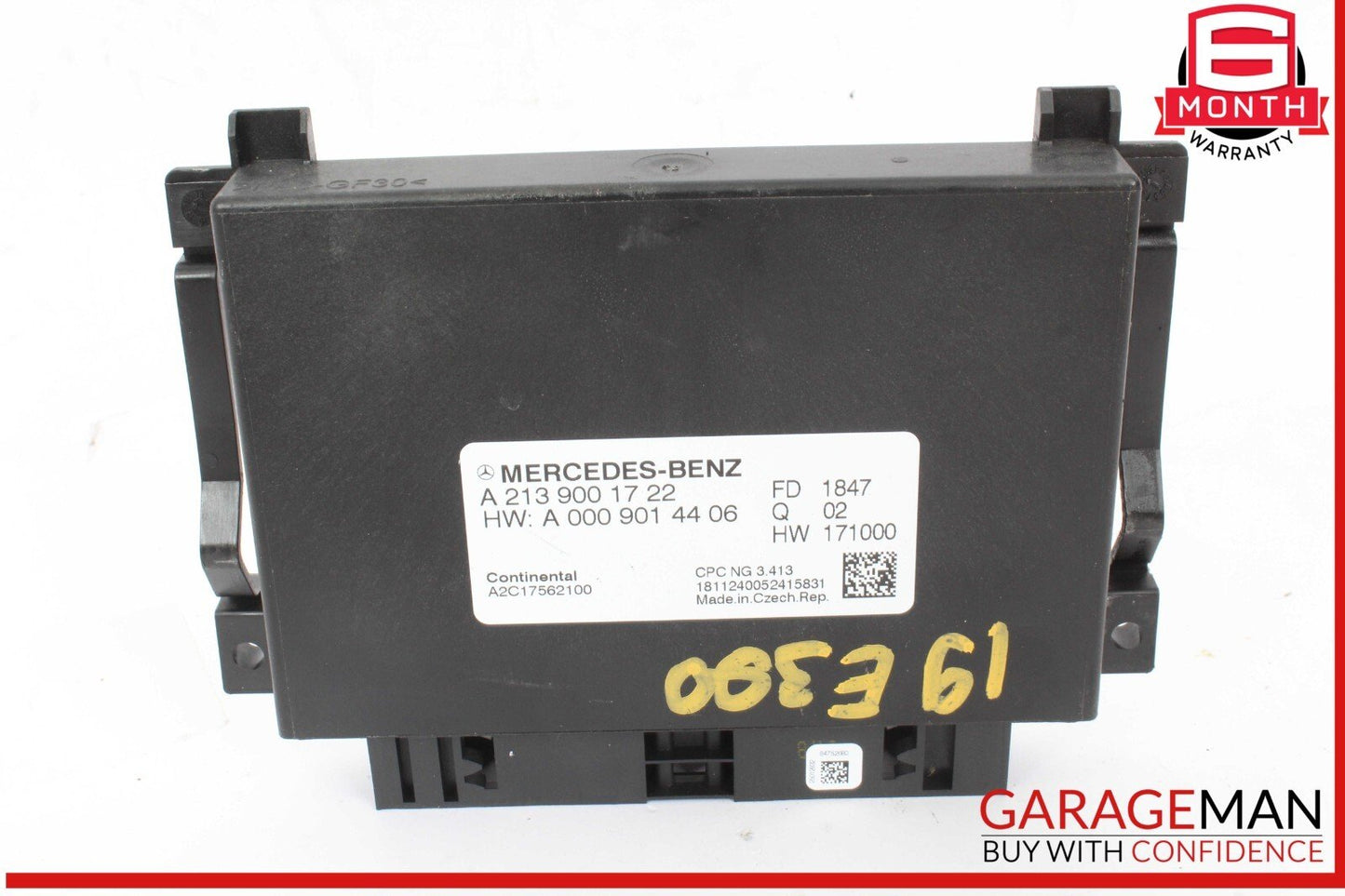 19-23 Mercedes W213 E300 Transmission Control Module Unit TCU 2139001722 OEM