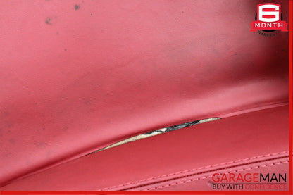 14-18 Maserati Quattroporte Front Right Passenger Side Interior Door Panel Red