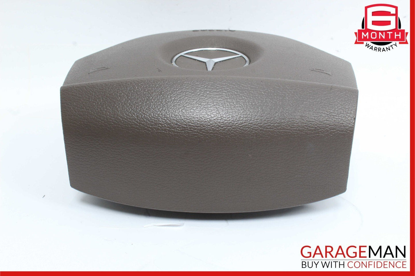 06-08 Mercedes X164 GL320 GL450 ML350 R350 Steering Wheel Airbag Leather Brown