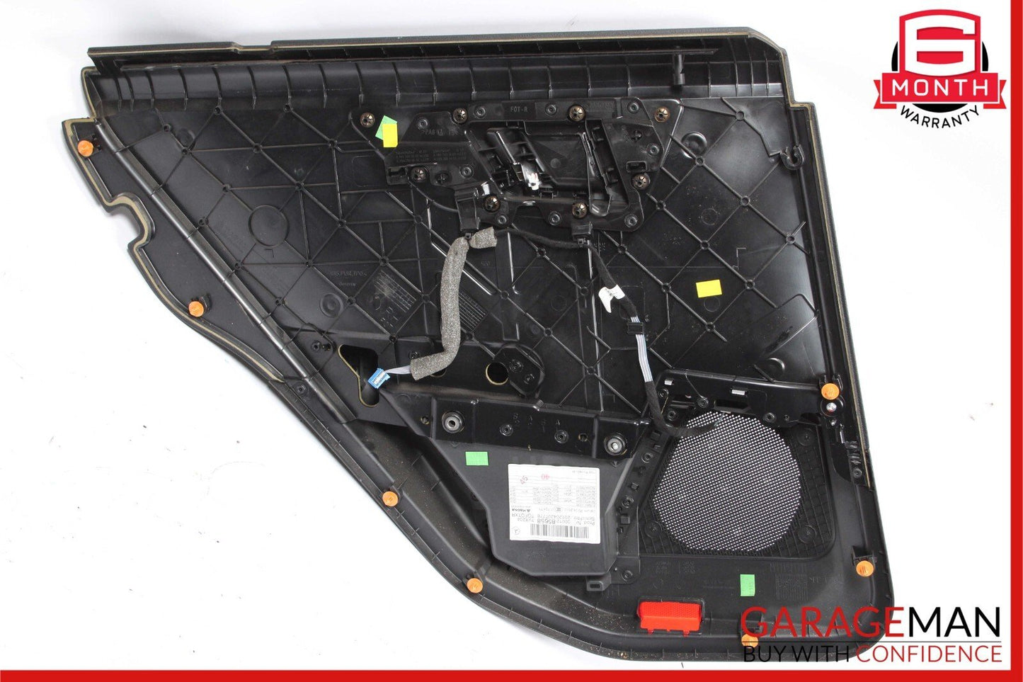 10-15 Mercedes X204 GLK350 GLK250 Rear Right Passenger Interior Door Panel Black