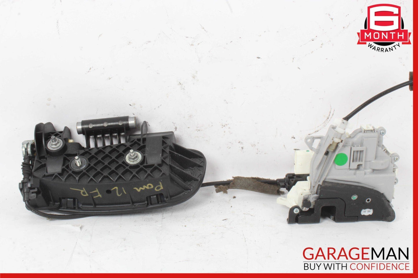 10-16 Porsche Panamera 970 Front Right Exterior Door Handle w/ Lock Actuator Set