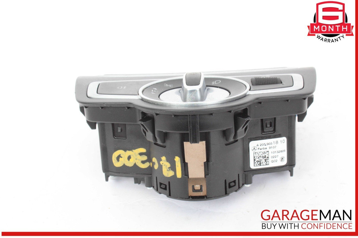15-20 Mercedes W205 C300 C400 GLC300 Dash Headlight Switch Control Module OEM