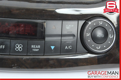 06-11 Mercedes W219 CLS500 Center Dash Climate Control Trim Bezel Panel Assembly