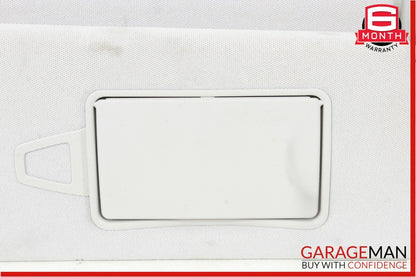 07-09 Mercedes W211 E350 Front Right Sunvisor Sun Visor Shade Cover Suede Gray