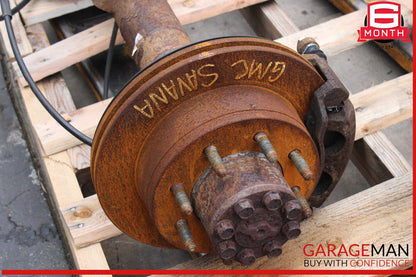 96-02 GMC Savana Rear Differential Axle Spindle Assembly OEM