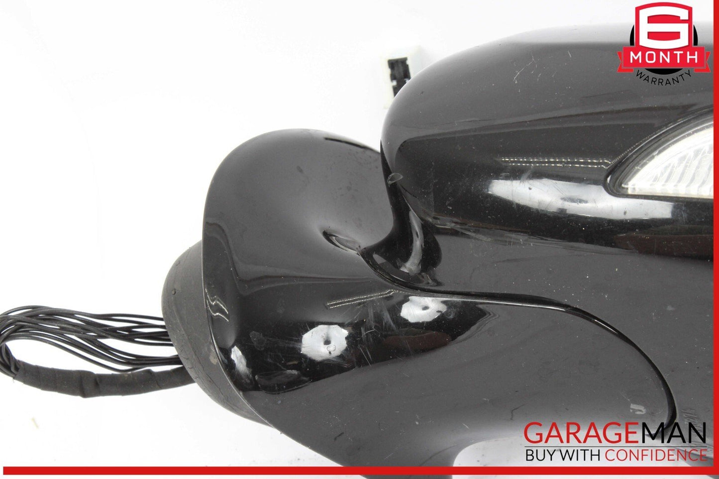 07-09 Mercedes W211 E350 E550 Front Left Side Door Mirror Rear View OEM