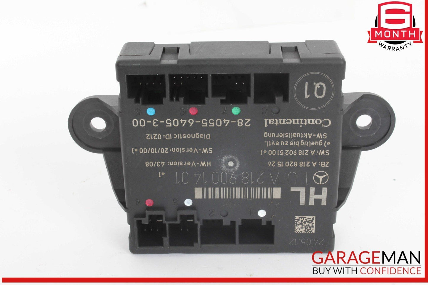 08-18 Mercedes W212 E350 C300 E550 Rear Left Side Door Control Module Unit