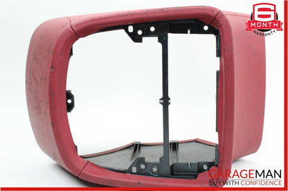 14-18 Maserati Quattroporte Rear Center Console Back Panel Trim Cover Red OEM