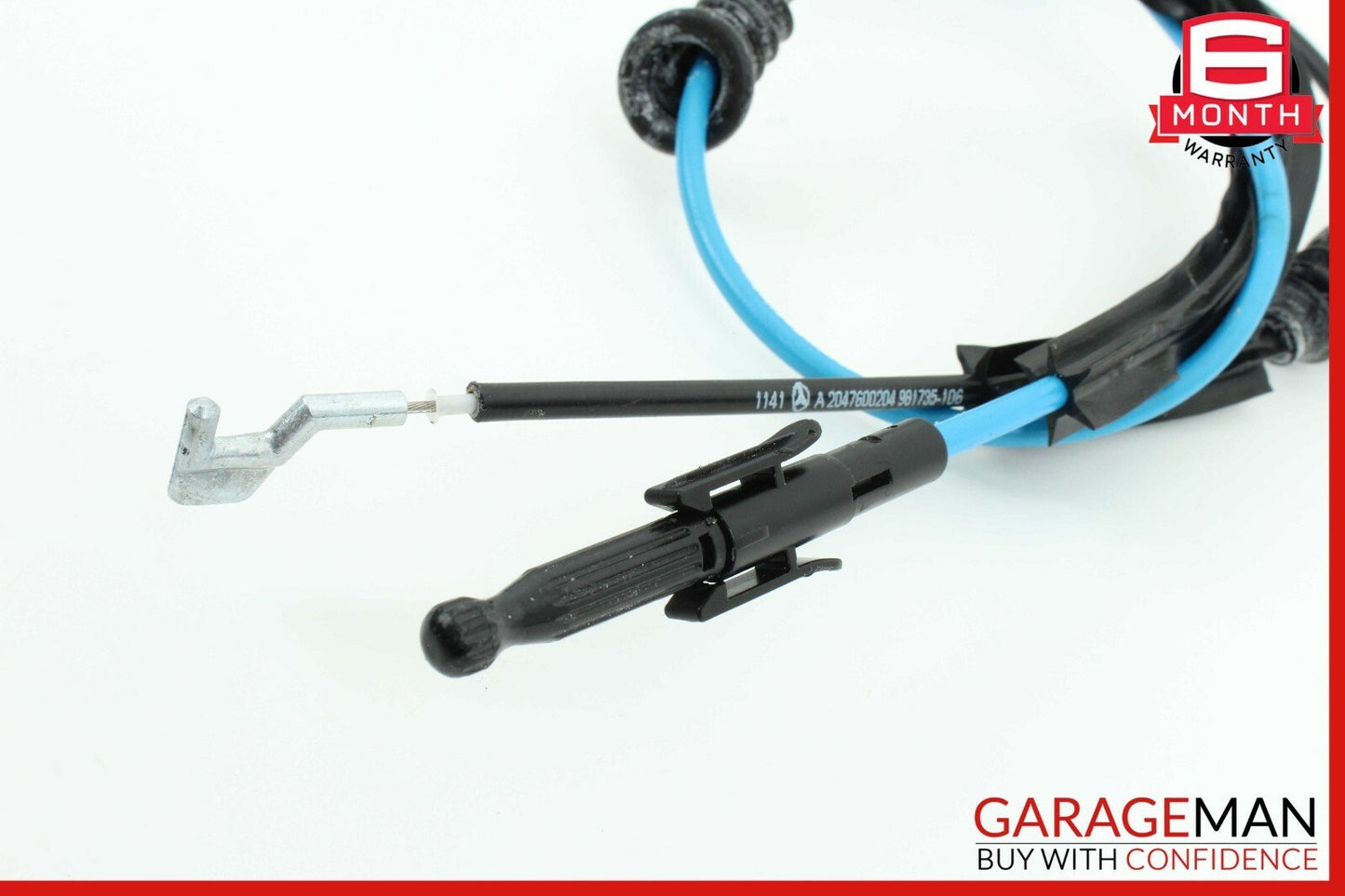 08-14 Mercedes W204 C300 Rear Right Exterior Door Handle w/ Actuator Latch Set