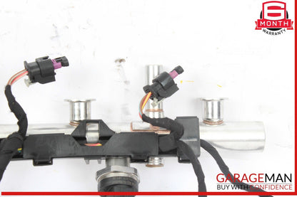 17-20 Audi A4 Fuel Injection Rail w/ Injectors 06K133317G OEM