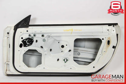 12-20 Mercedes R172 SLK350 Front Right Exterior Door Shell Frame Panel White