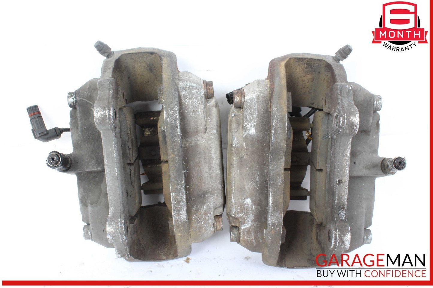 03-06 Mercedes R230 SL500 Front Left & Right Brake Calipers Caliper Set of 2 Pc