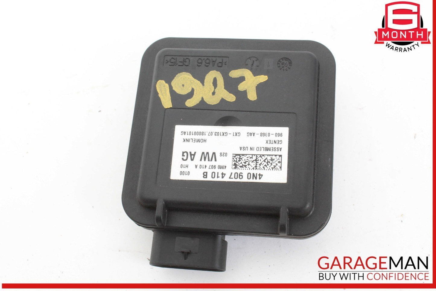 17-24 Audi Q7 HomeLink Garage Door Opener Control Module Unit 4N0907410B OEM