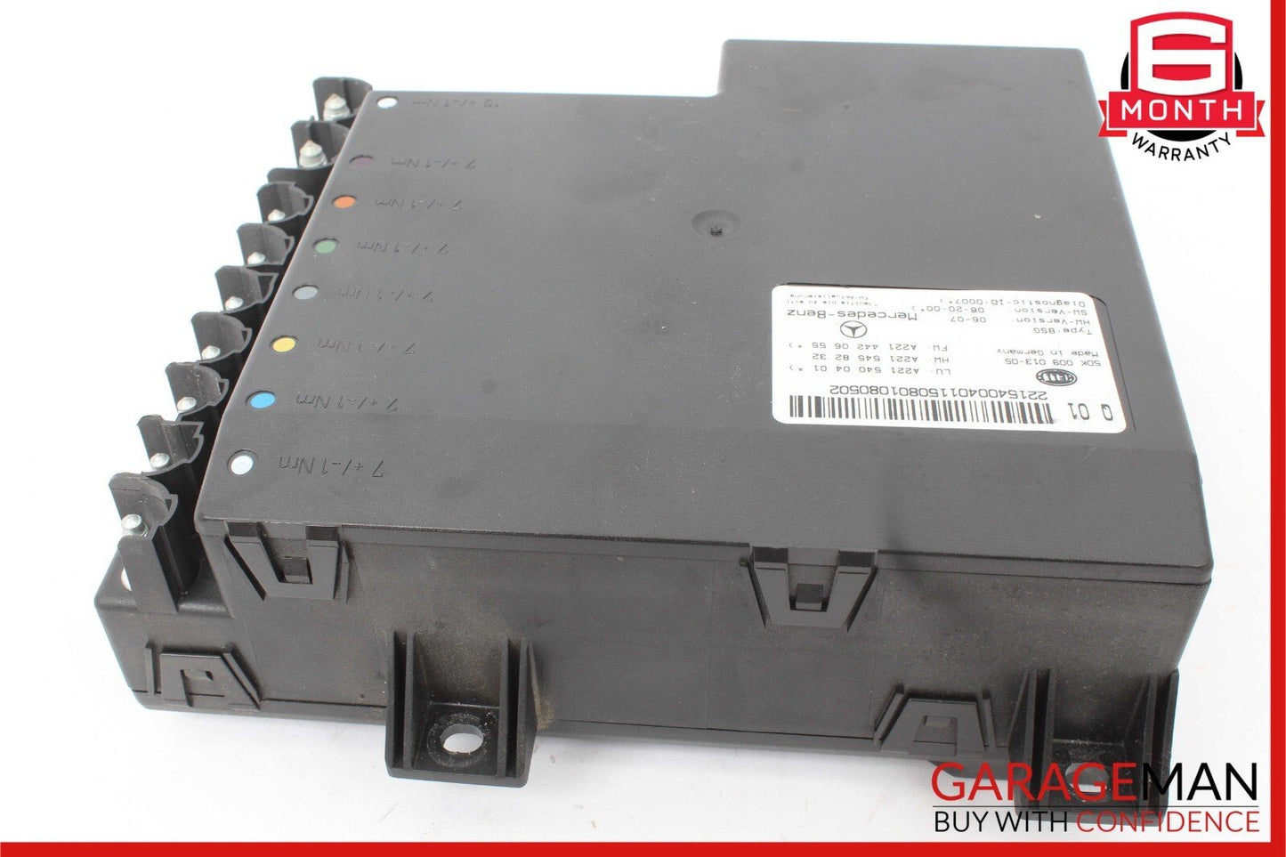 07-14 Mercedes S550 CL550 Electric Power Supply Control Fuse Box Module Unit