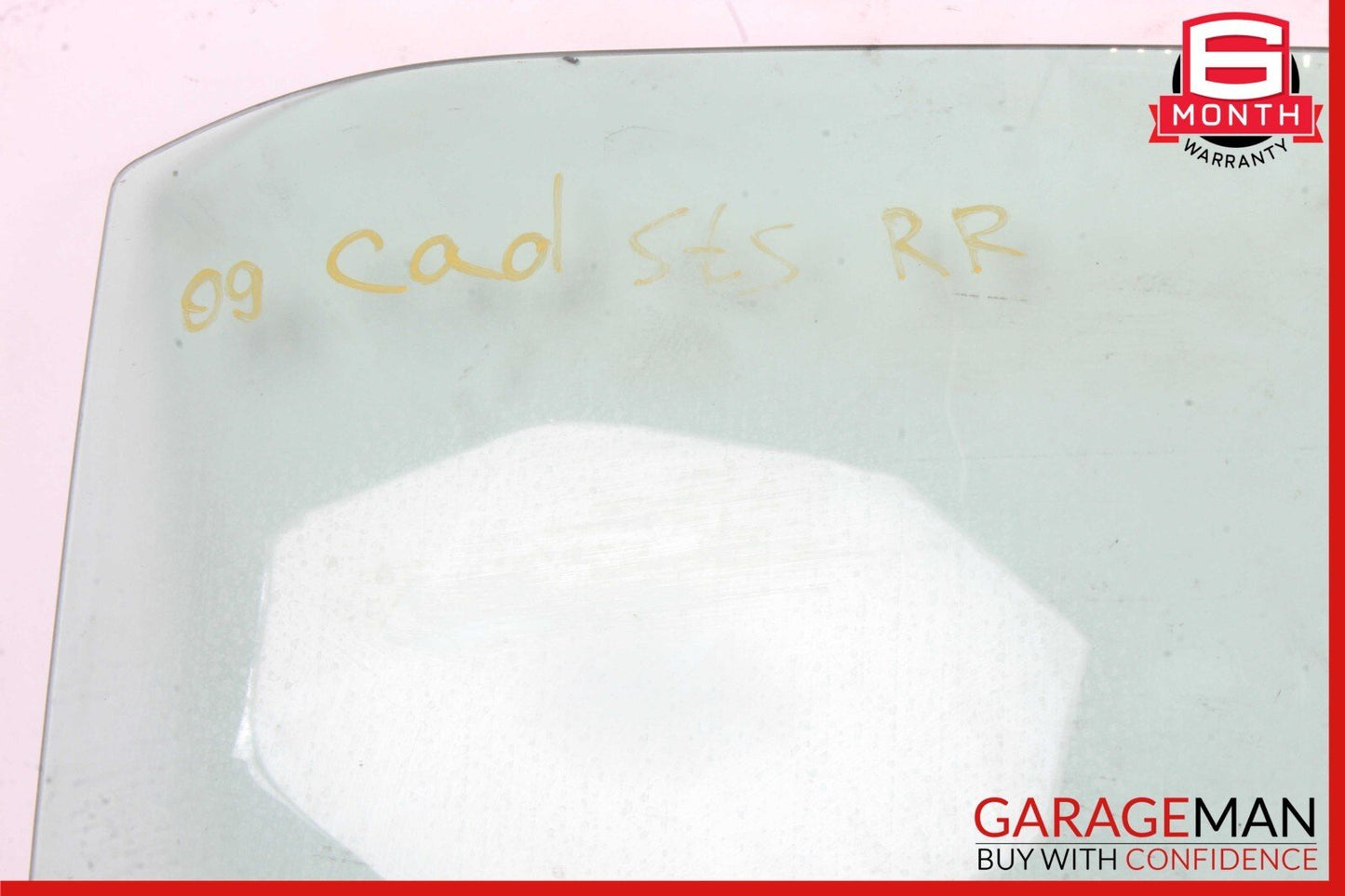 05-11 Cadillac STS Rear Right Passenger Side Door Window Glass OEM