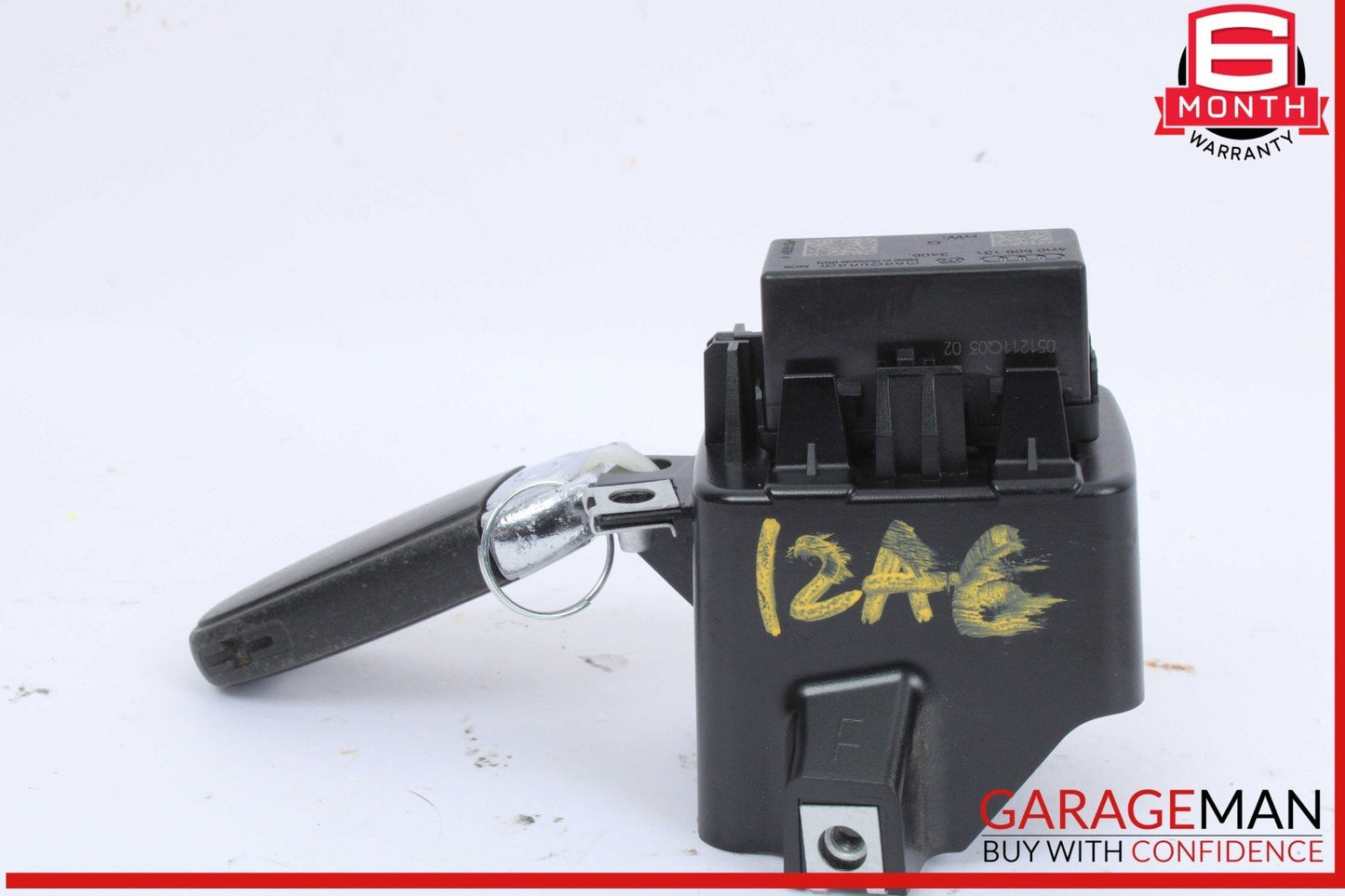 12-18 Audi A6 A7 Ignition Switch Control Lock Relay Module w/ Key 4H0909131 OEM