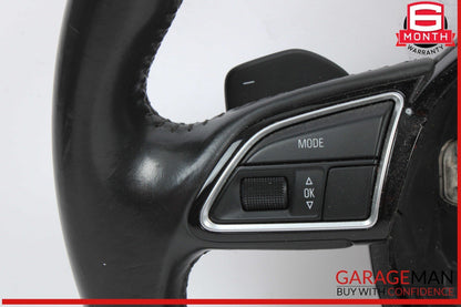 13-17 Audi Q5 A4 Front Left Driver Side Steering Wheel Black 4L0419091 OEM