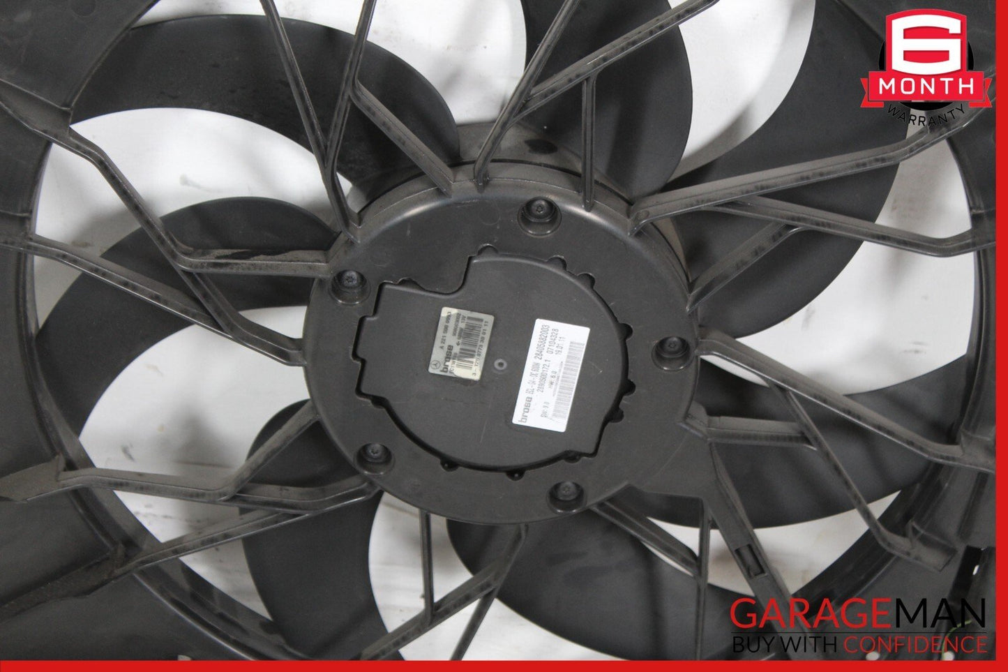07-13 Mercedes W221 S400 S550 Engine Cooling Fan Motor Assembly 2215000993 OEM