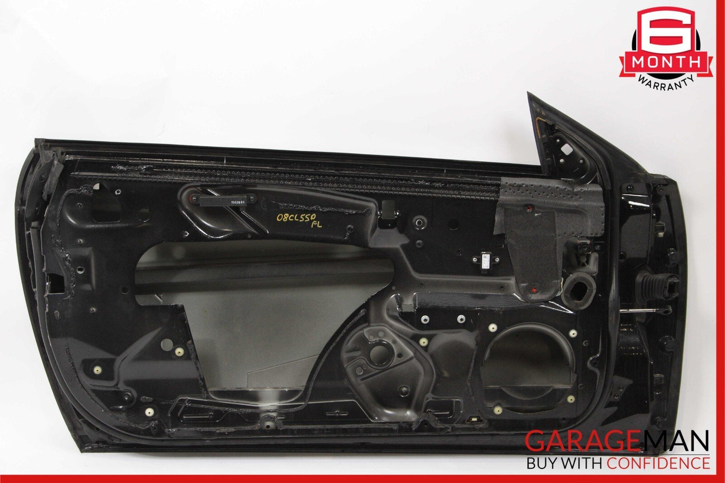 07-14 Mercedes W216 CL550 CL65 Front Left Exterior Door Shell Frame Panel Black