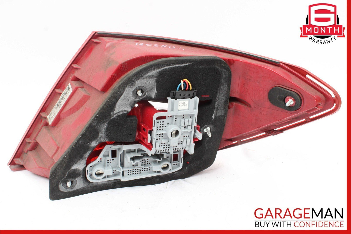12-14 Mercedes W204 C300 C250 Rear Left Driver Side Taillight Tail Light Lamp
