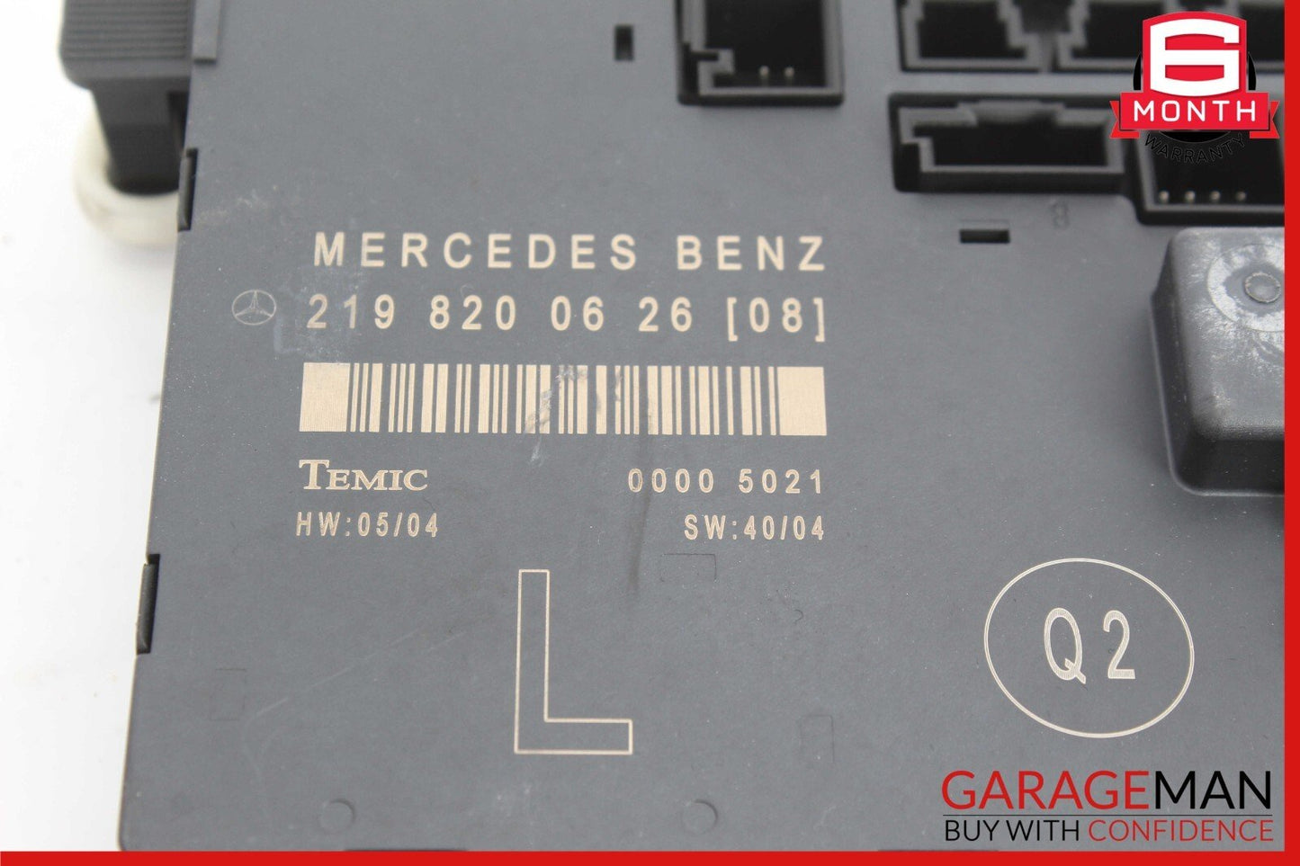 06-11 Mercedes W219 CLS63 CLS55 AMG Front Left Side Door Control Module OEM