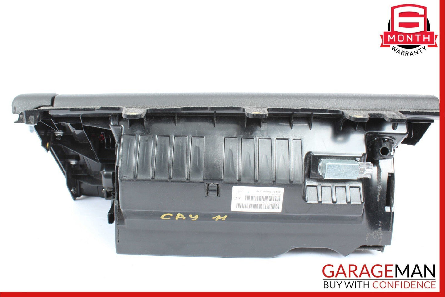 11-17 Porsche Cayenne 958 Dash Glove Box Storage Tray Compartment Black OEM