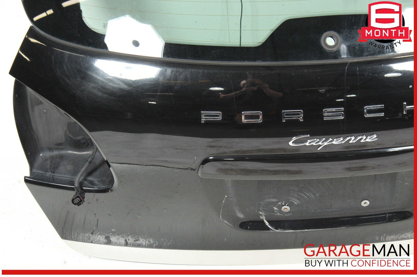 11-14 Porsche Cayenne 958 Trunk Lid Liftgate Tailgate Hatch Shell OEM