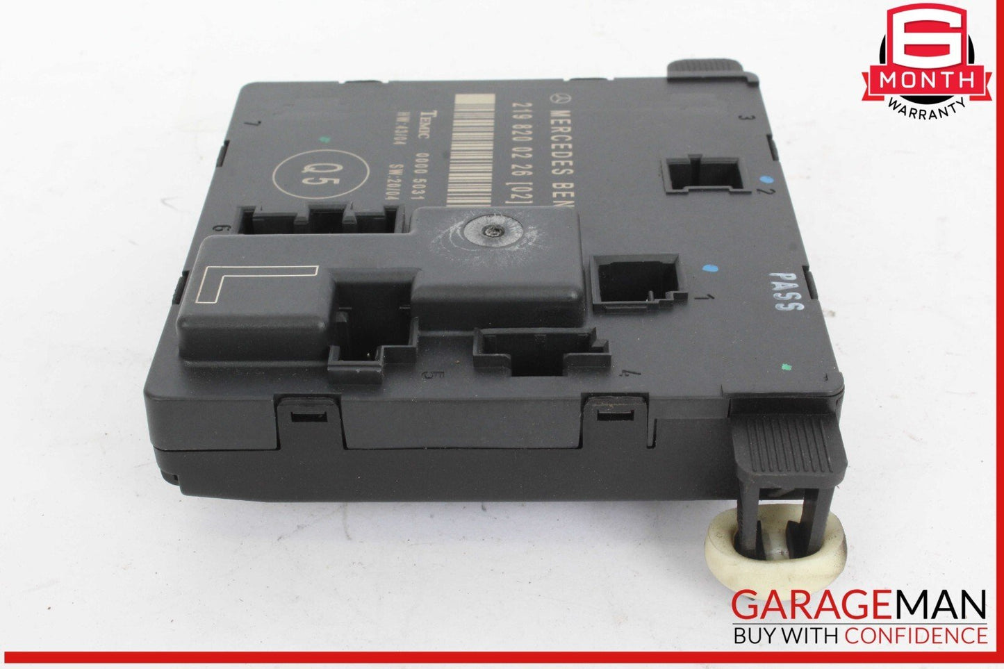 06-11 Mercedes W219 CLS63 AMG Rear Left Side Door Control Module 2198200226 OEM