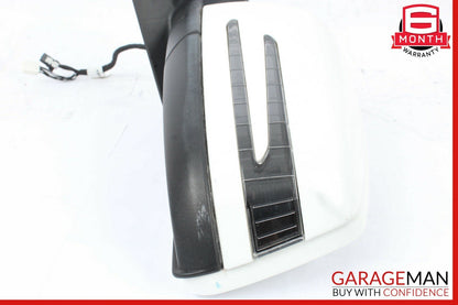 12-14 Mercedes W204 C250 C63 AMG Front Left Side Mirror Rear View Door White