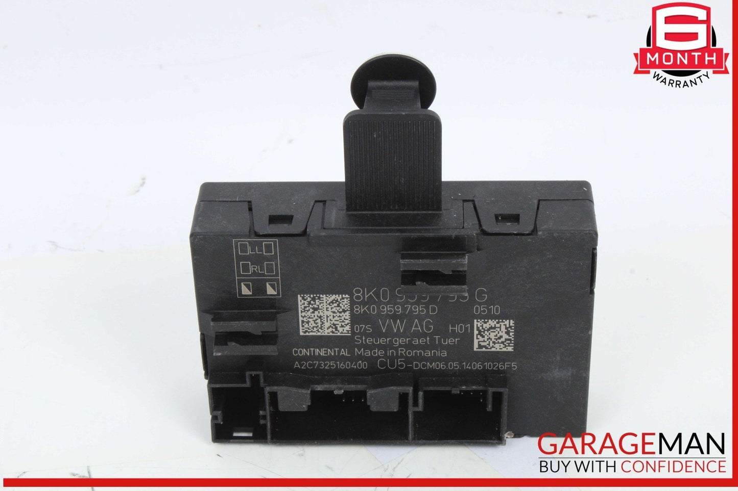 13-17 Audi SQ5 Q5 Rear Right Passenger Side Door Control Module Unit 8K0959795G