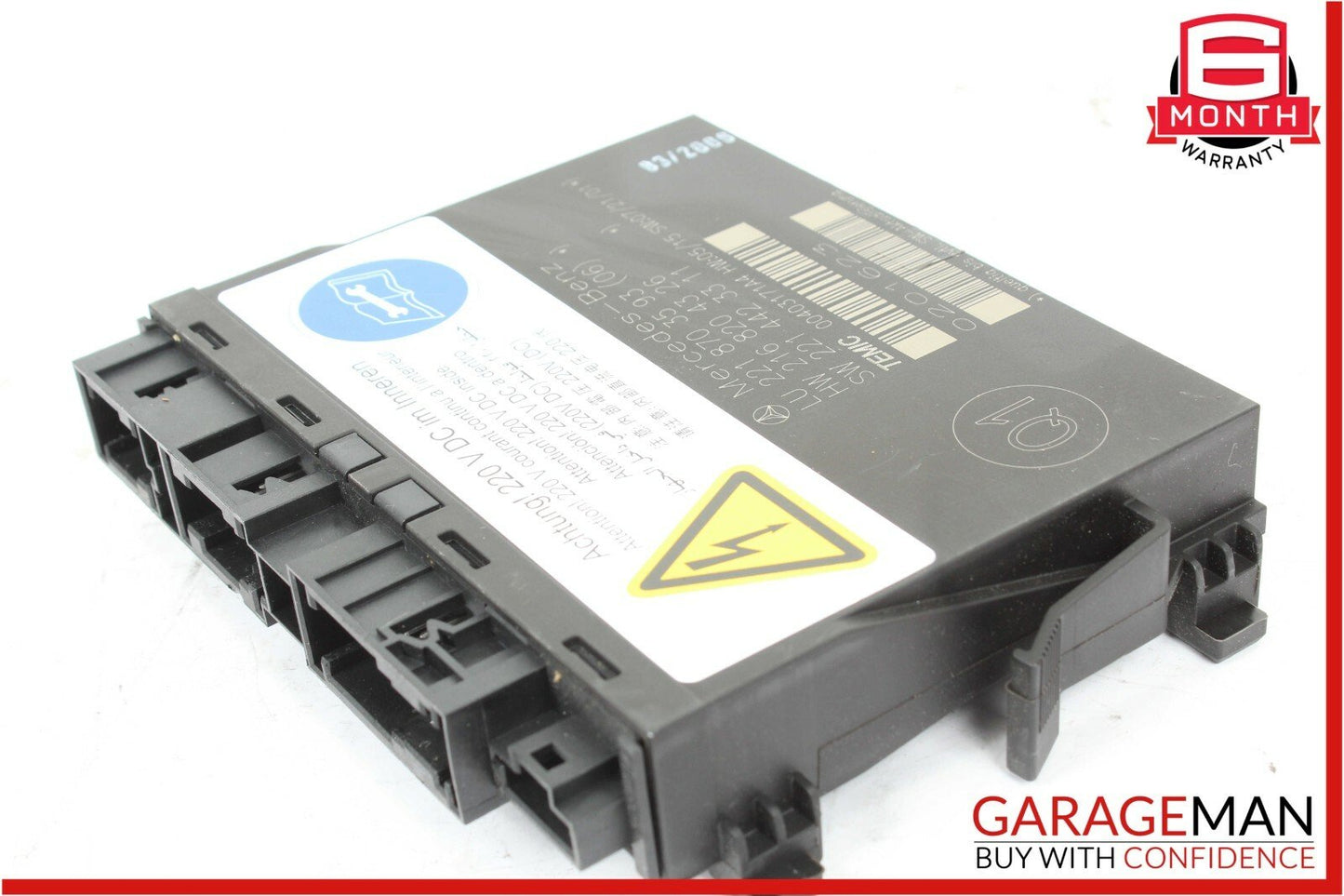 07-10 Mercedes W221 S550 CL550 Front Left / Right Seat Contour Controller Module