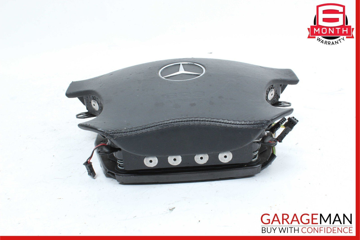 00-06 Mercede W220 S350 S500 CL55 AMG Steering Wheel Air Bag Airbag Black OEM