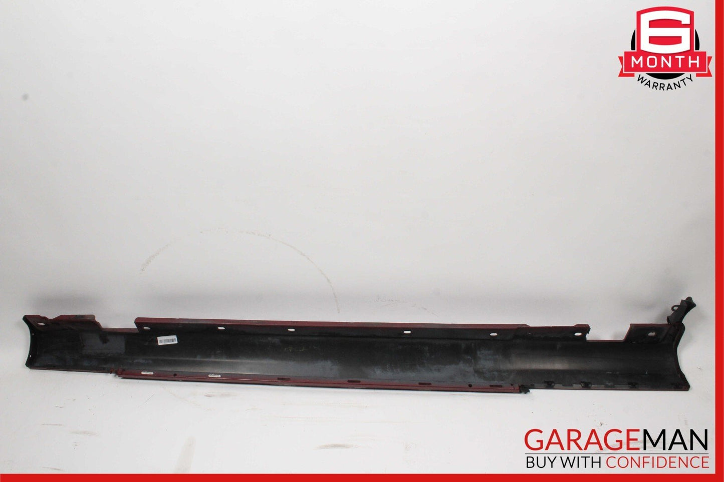 06-09 Mercedes W209 CLK350 CLK500 Coupe Left Side Rocker Molding Side Skirt Red
