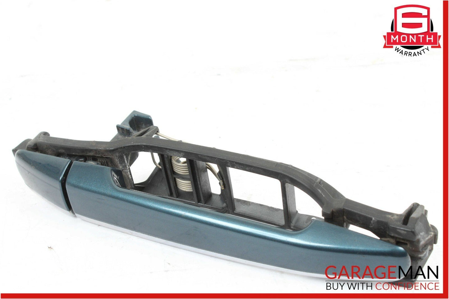 98-02 Mercedes W210 E430 E320 Rear Left Driver Side Exterior Door Handle Green