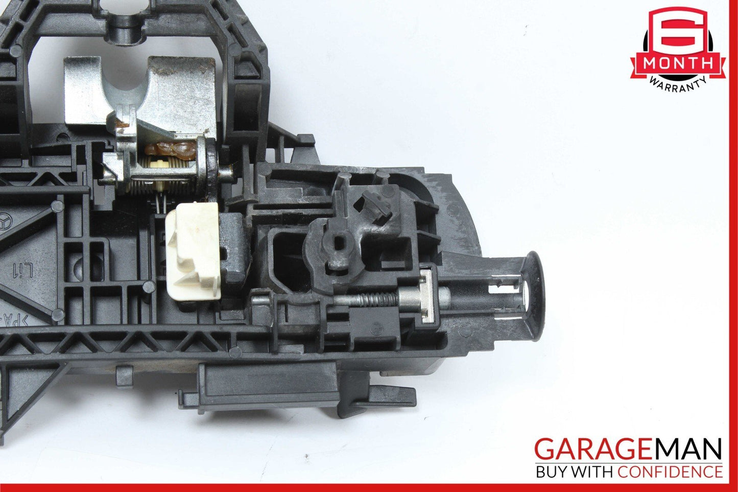 08-14 Mercedes W204 C350 C300 C63 AMG Rear Left Side Exterior Door Handle Gray