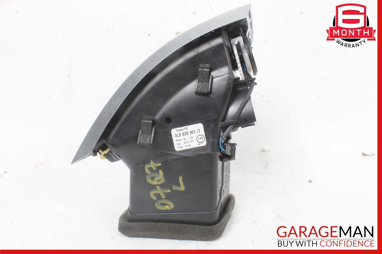 07-15 Audi Q7 Left Driver Side Dash Board Air Vent Grill 4L0820901T OEM