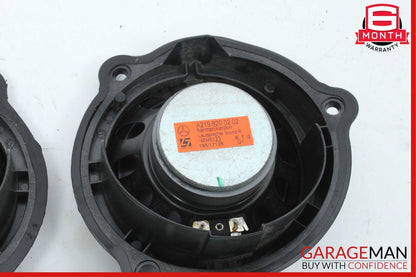 06-11 Mercedes W219 CLS500 Right & Left Side Door Sound Audio Speaker Speakers
