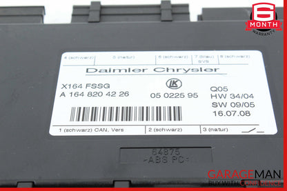 07-12 Mercedes X164 GL450 GL350 Third Seat Row Power Folding Control Module OEM